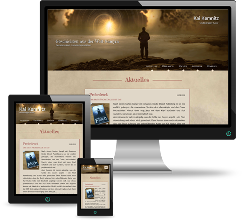 Website des Autors Kai Kemnitz