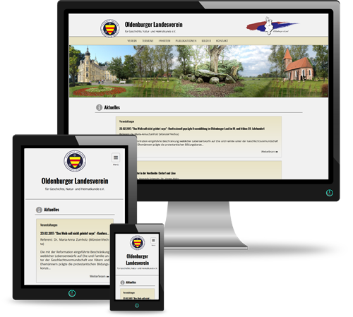 Website des Oldenburger Landesvereins